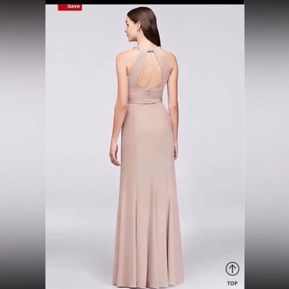 Juniper Green Cocktail Wedding Dress - Picture 2 of 4